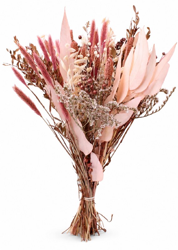 Picture of Dried Flower Bouquet Blush Mix 35cm 100g